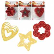 DELIZIA NEW SET 5 TAGLIABISCOTTI ASS. (12pz)